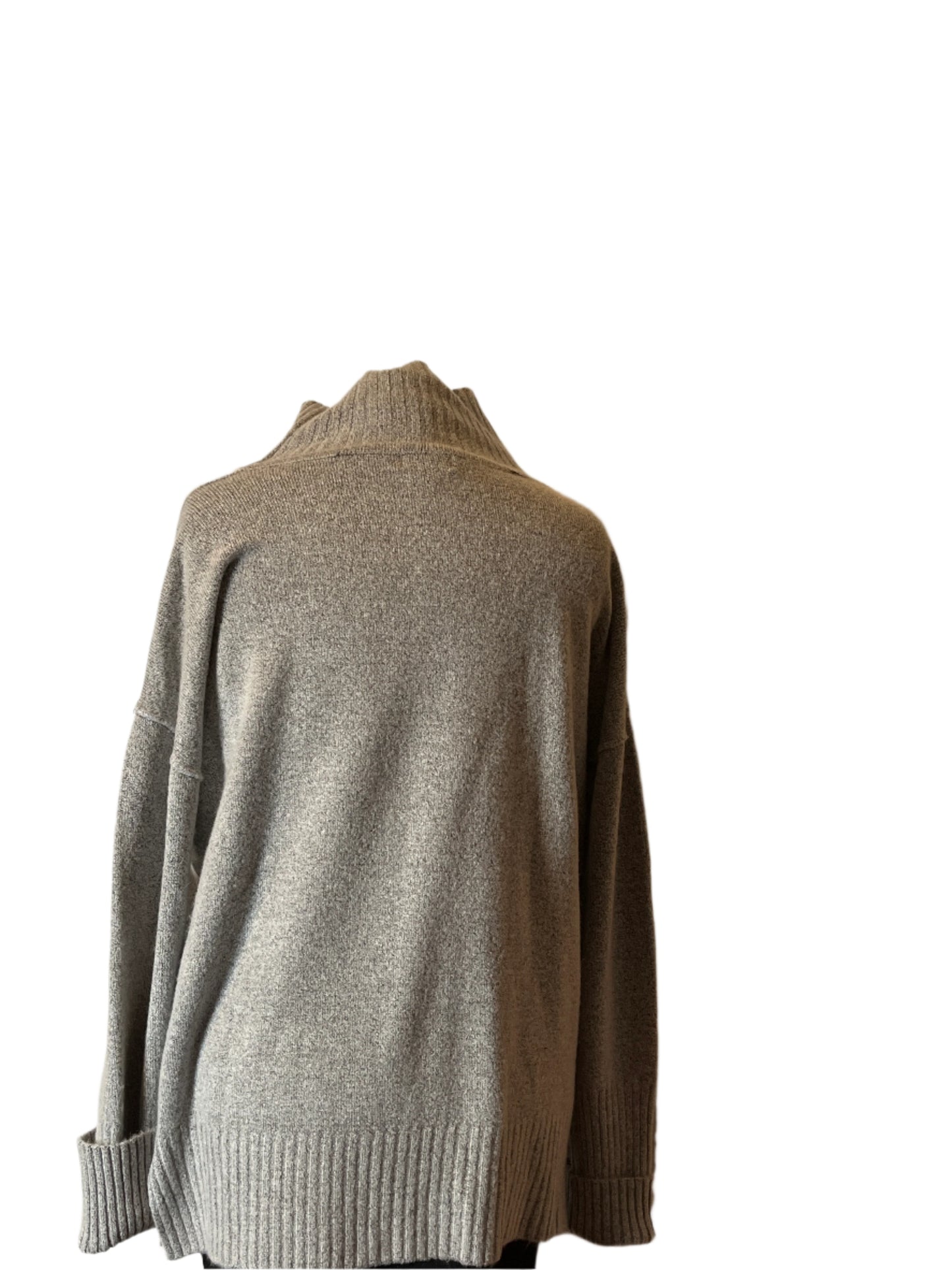 Pull gris chaud, confortable, doux et magnifique (taille Large)