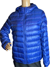 Blue Puffer Lightweight Women’s Jacket(size XL)