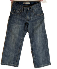 Boys 3-4 years old Levi’s blue washed Jeans(size regular 4)