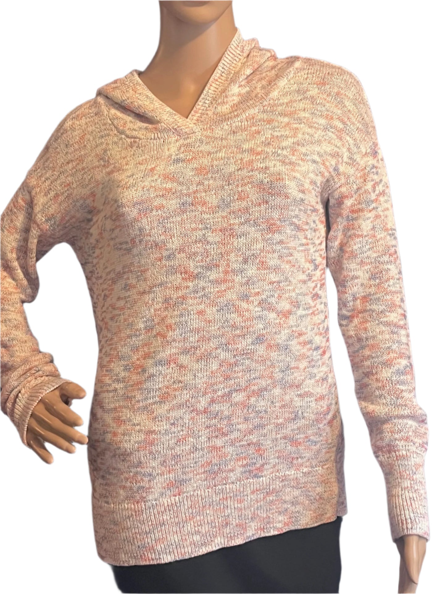 Gap Hoodie Style Pink Long Sleeves Pull Over Sweater (Size XS)