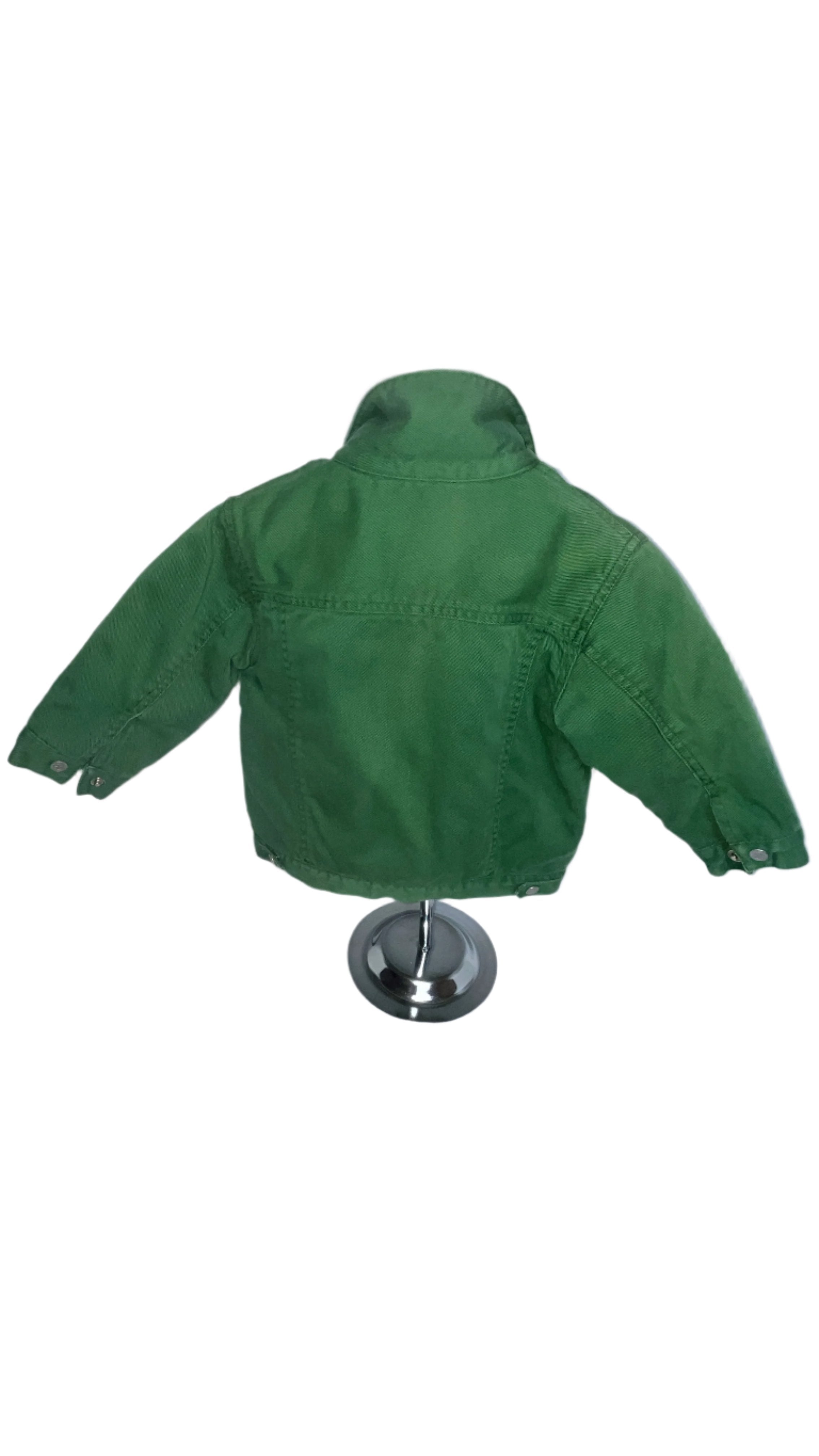 I.N.C. Boy’s Insulated Buttoned UP Green Jacket/Coat (Size 2T)