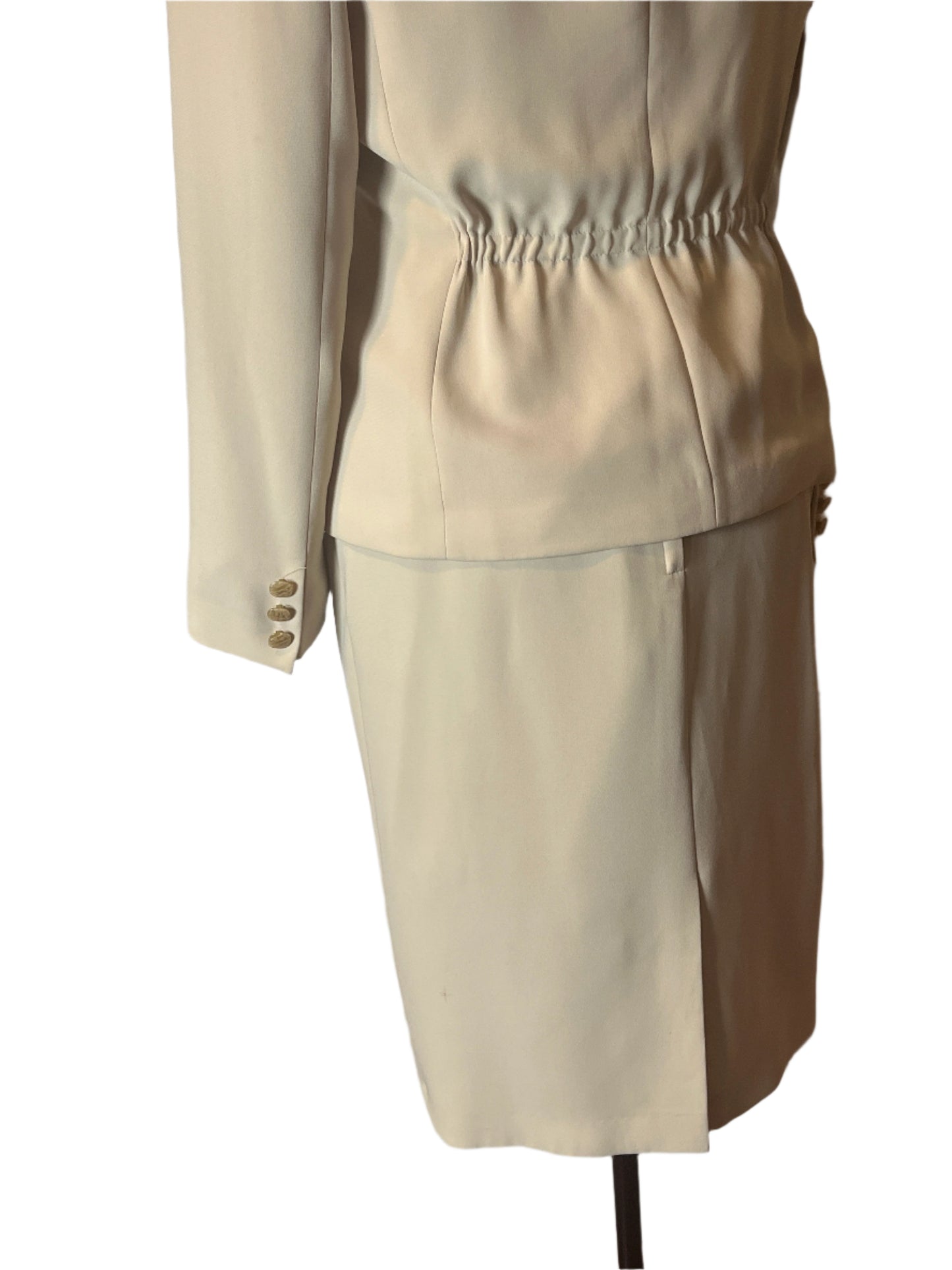 John Meyer Beige Skirt Suit(size 12)