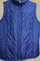 Denim & Co Women’s Blue insulated Outwear/Vest(size Medium)