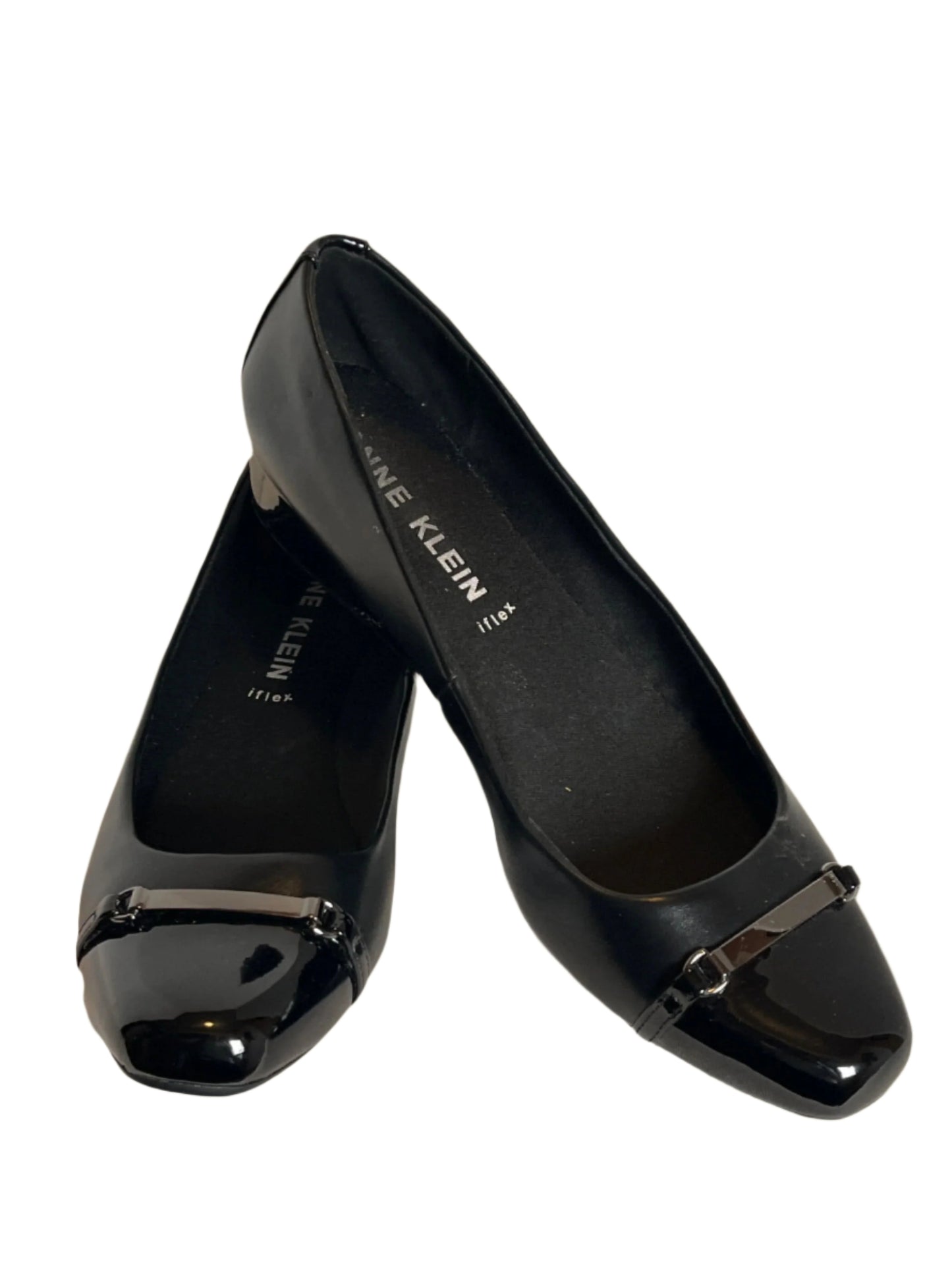 Ann Klein IFlex Black Loafer Dressy Shoes