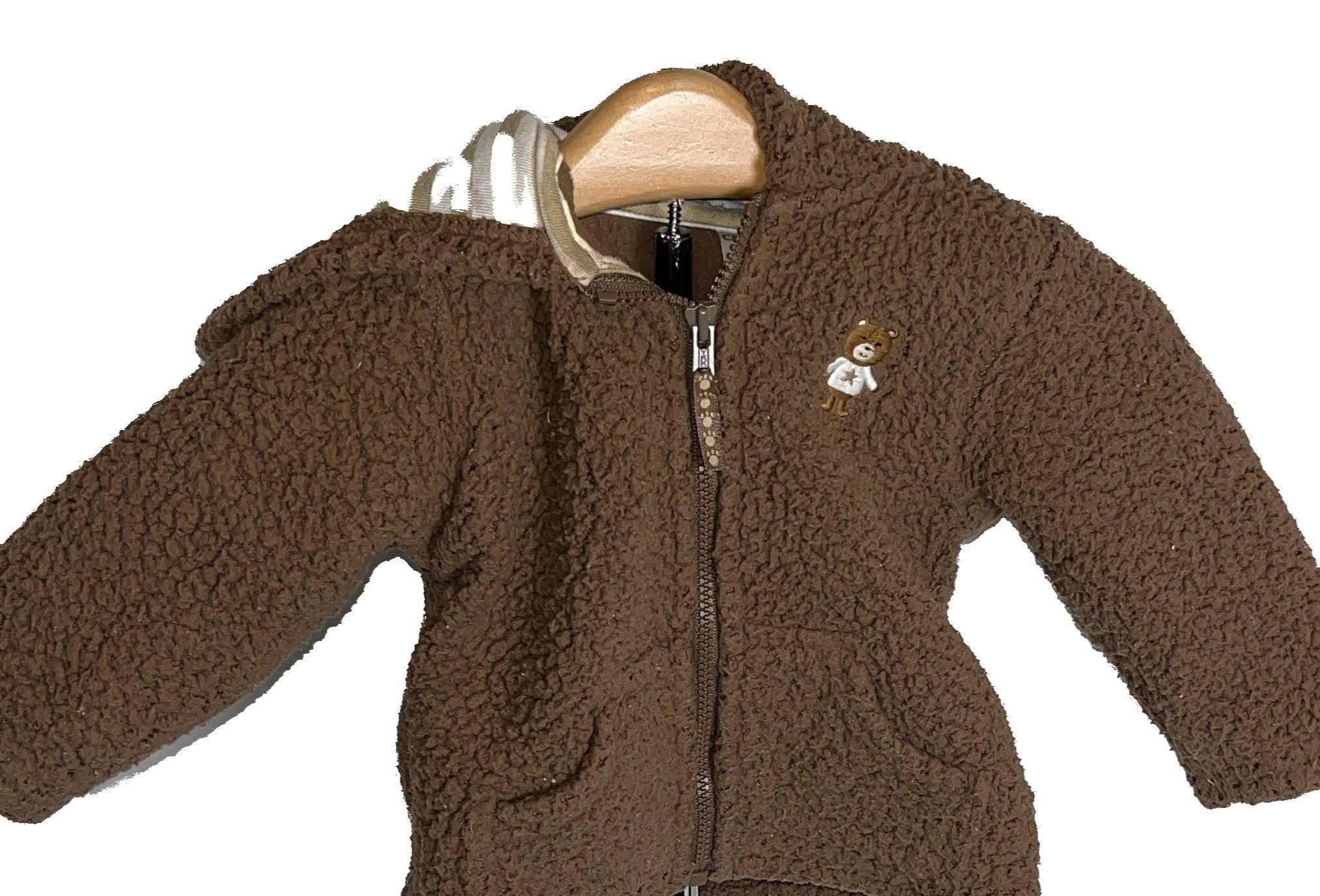 Brown warm winter/Fall Jacket (Size 6 mos) baby girl