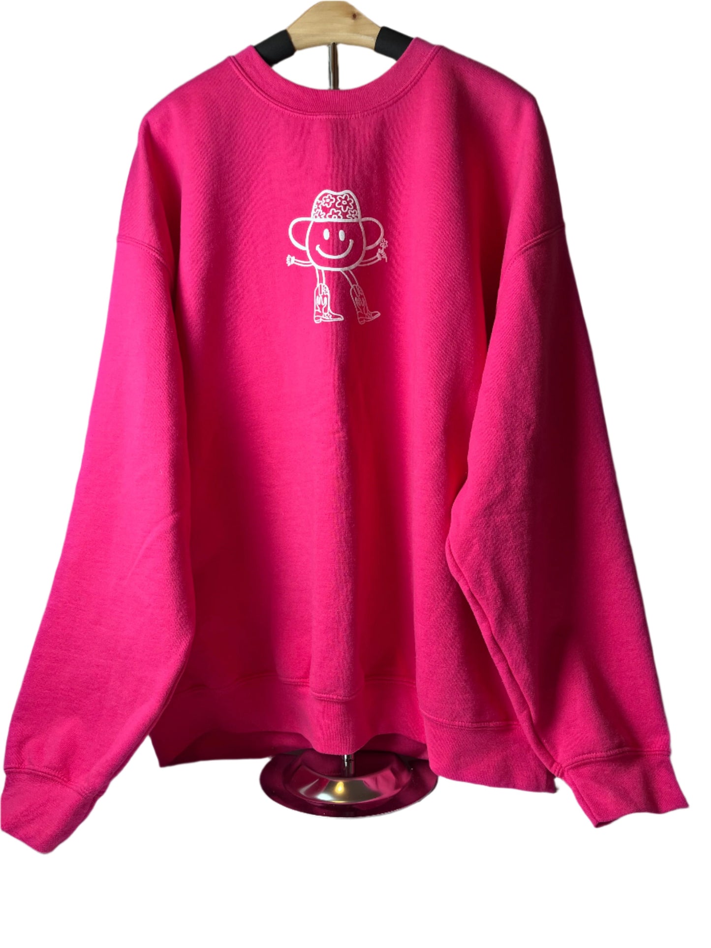 Sudadera XL rosa preciosa