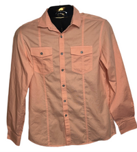 Marc Anthony Light Orange (Medium) Buttoned Up Shirt