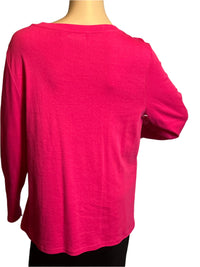 POLO ASSN Pink beautiful Ling Sleeves Casual shirt (size XL)