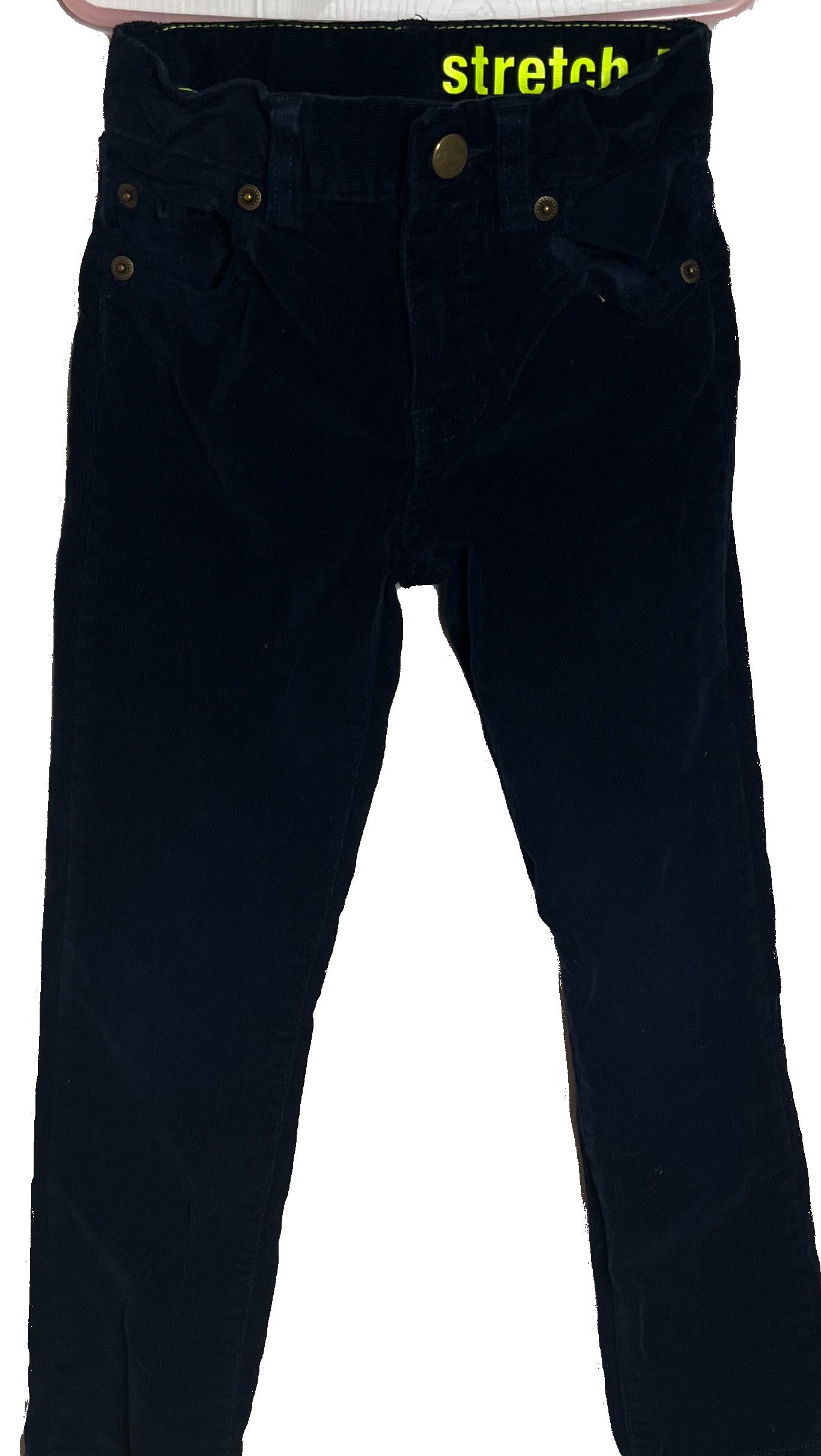 J Crew Stretch 5 (size 5) Kids corduroy style Navy Blue Trousers