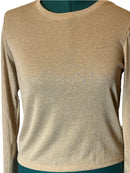 Shimmery (Gold) Color- beautiful Gap (Size L) Pull Over Shirt