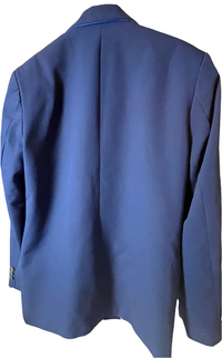 Chaqueta de traje azul para niño Izod (talla 14)