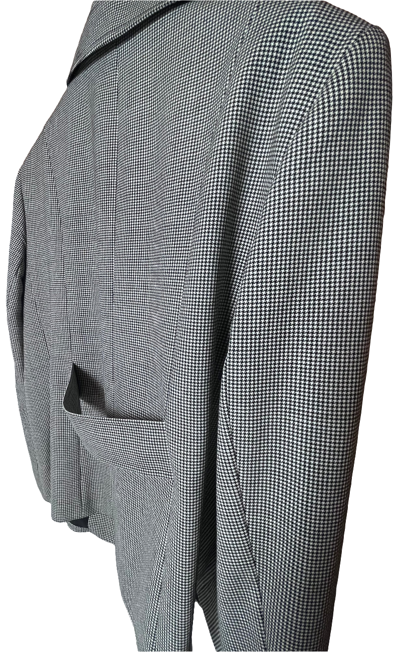 Jones New York 14P black and white suit jacket